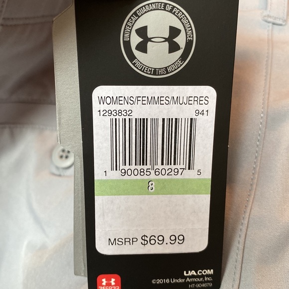 Under Armour Heat Gear Grey Shorts - Picture 7 of 7